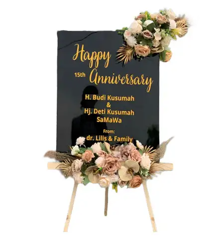 Papan Bunga Akrilik Puri Indah